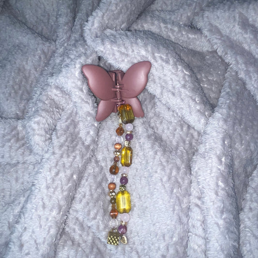 Butterfly hair clip
