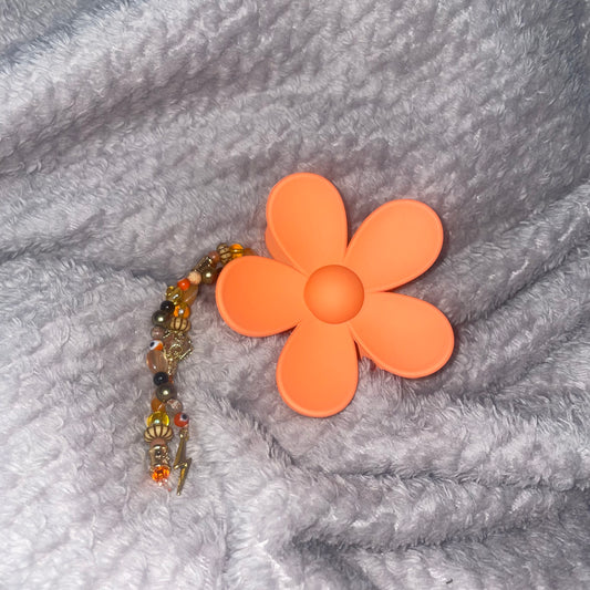 Flower hair clip