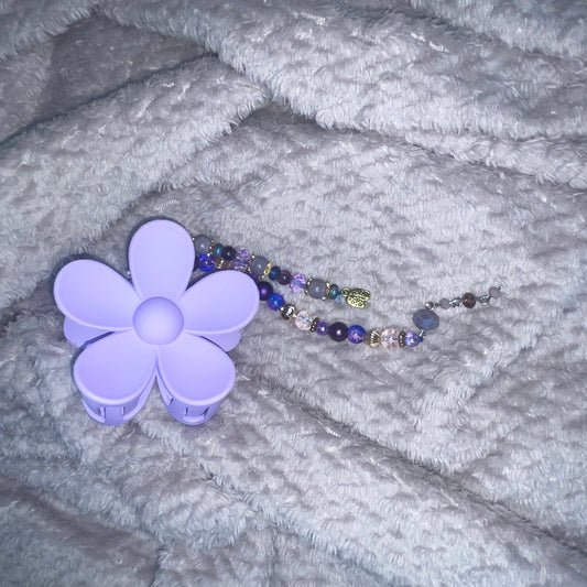 Flower hair clip