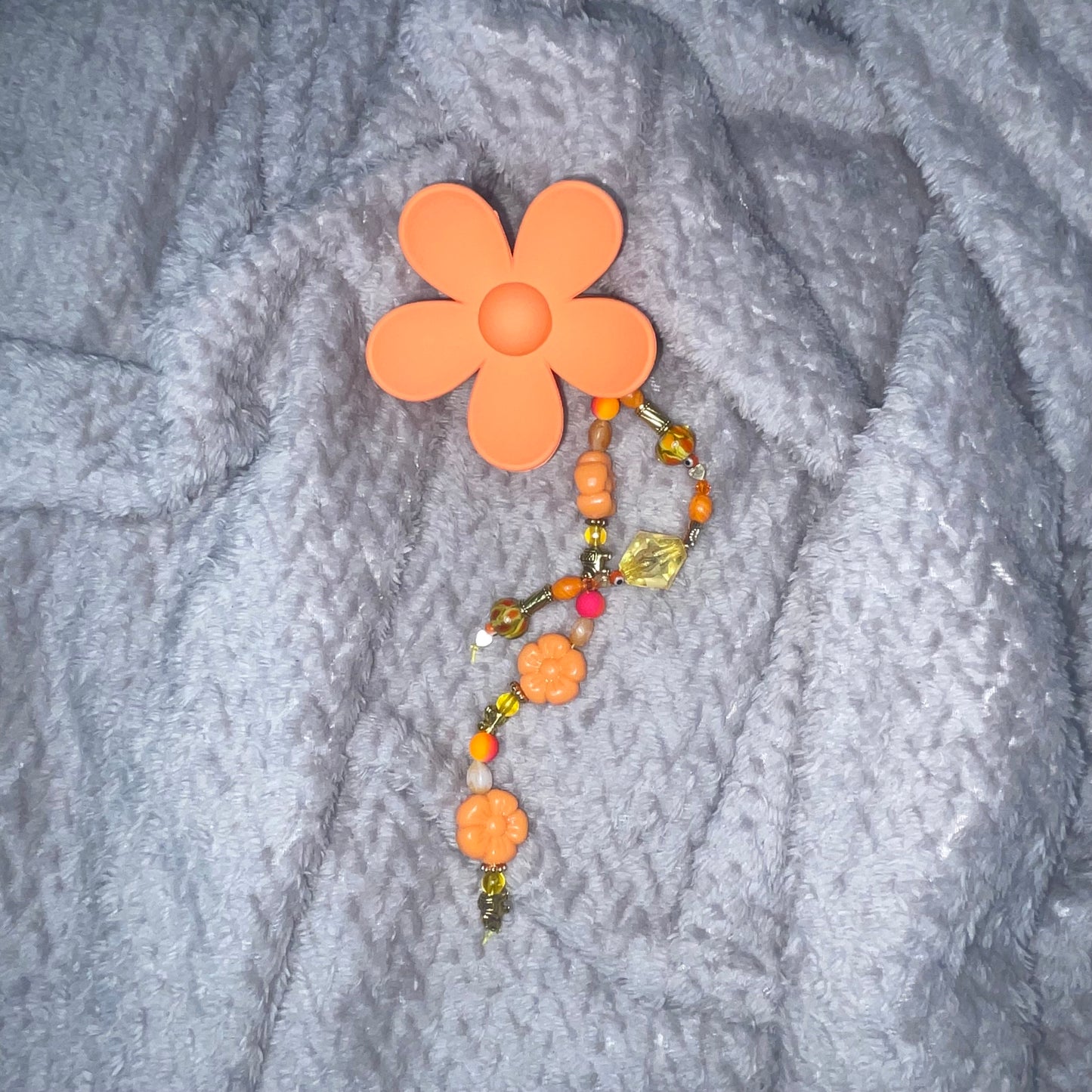 Flower hair clip