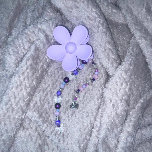Flower hair clip